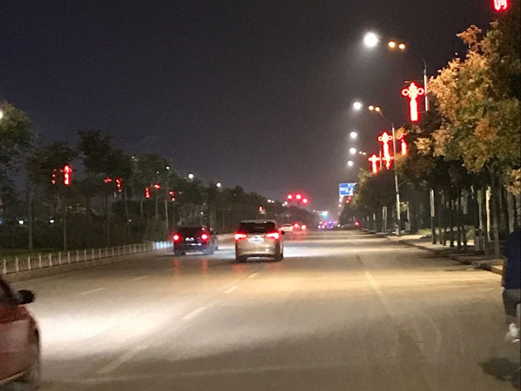 菏澤市鄆城縣水滸路、金河路照明改造